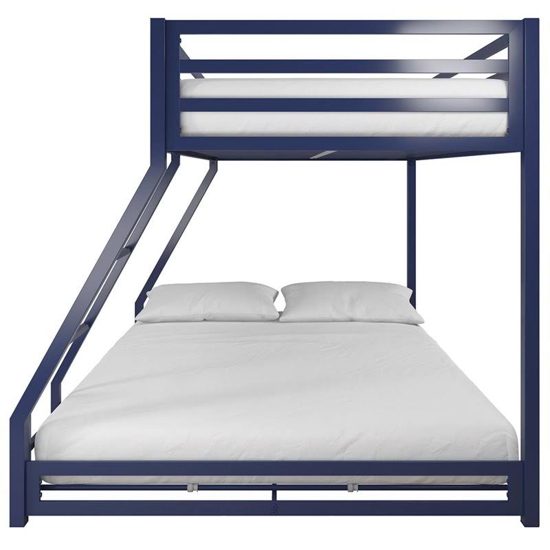 Twin Over Full Metal Bunk Bed in Blue R2517