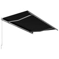 Weather-resistant Door Canopy with White Frame D301