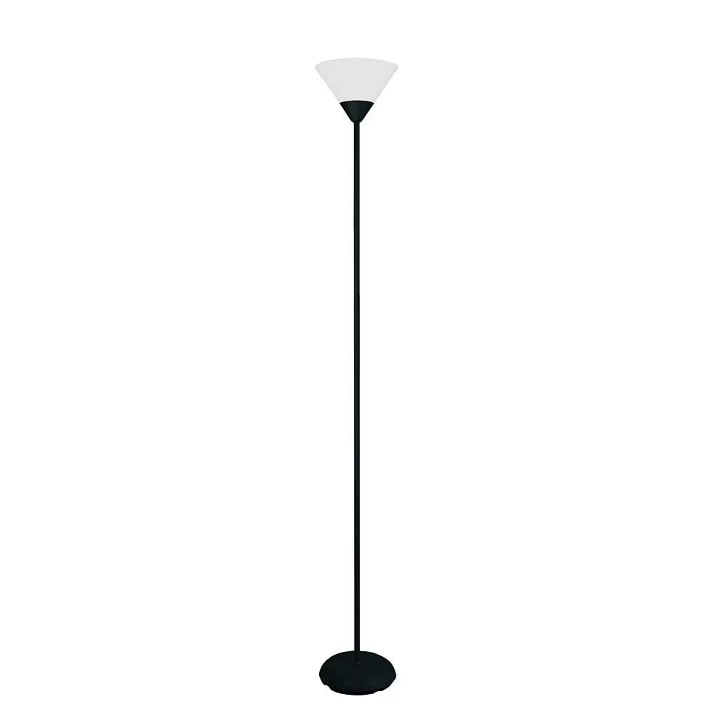 Black Torchiere Floor Lamp V421
