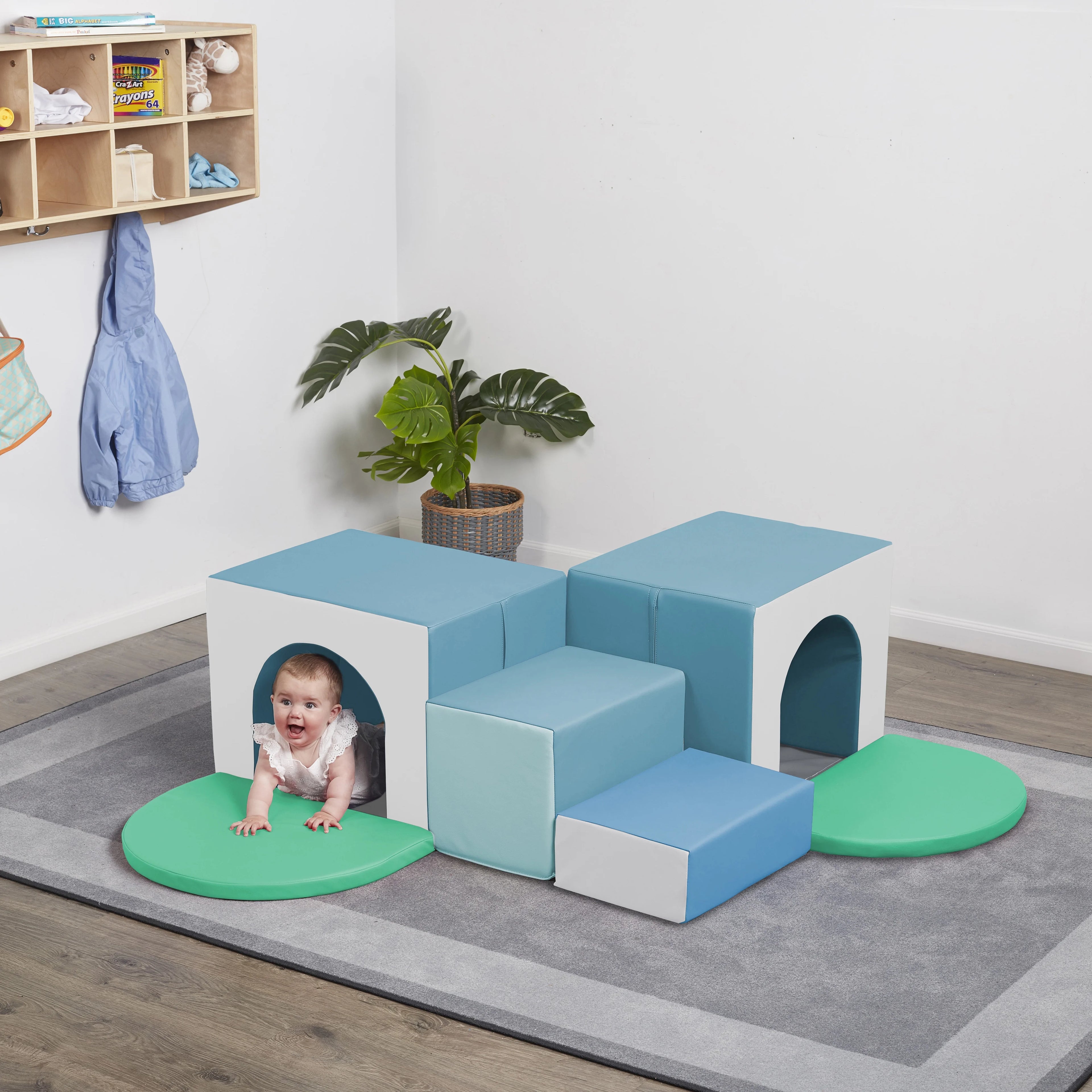 Corner Tunnel Maze Toddler Playset, 7-Piece Z10846