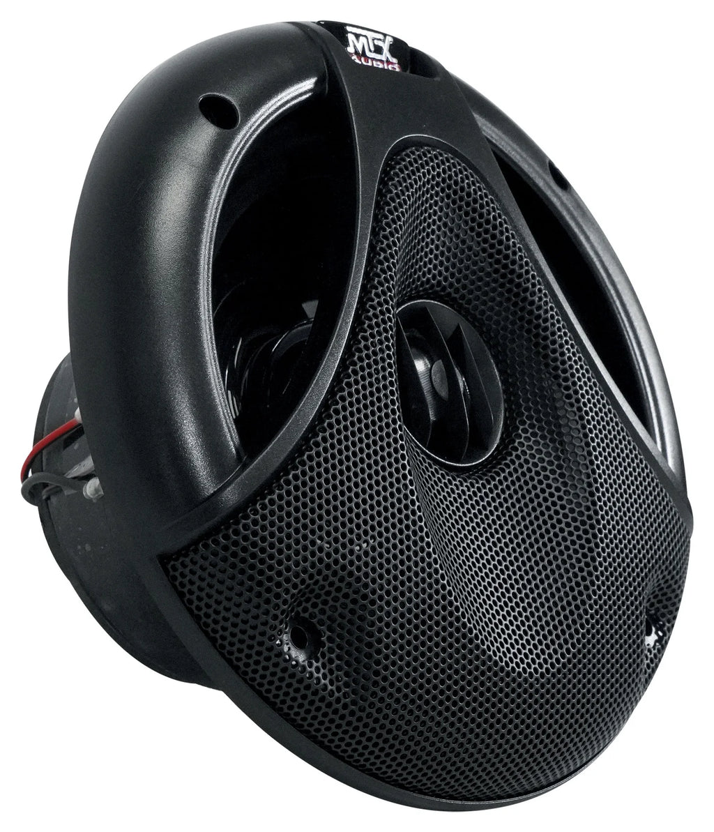 6.5" 150 Watt Silver Marine Boat Wakeboard Tower Speakers D407