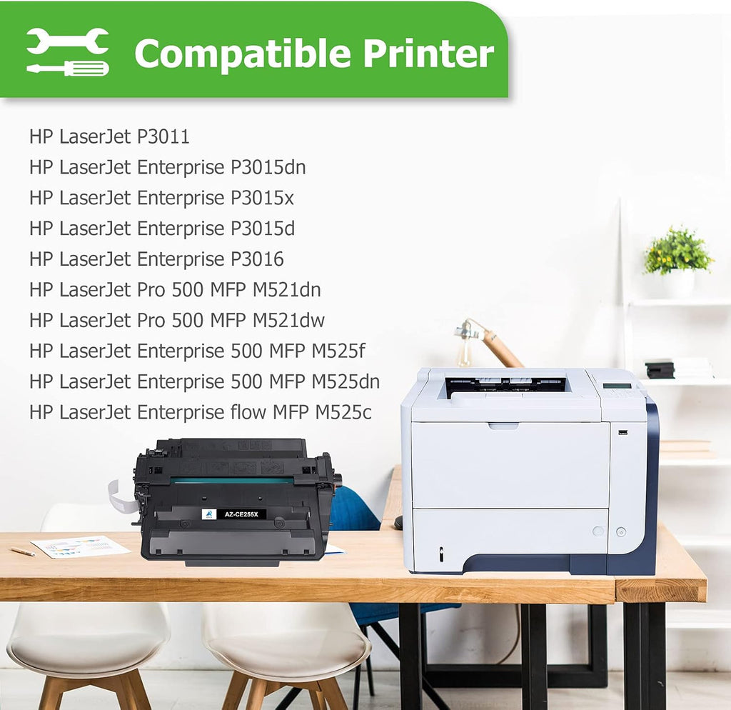 55X Toner Cartridge Black 1-Pack S398
