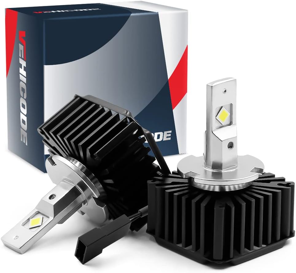 LED Headlight Conversion Kit 70W 8400Lms 6000K White (2 Pack) S434