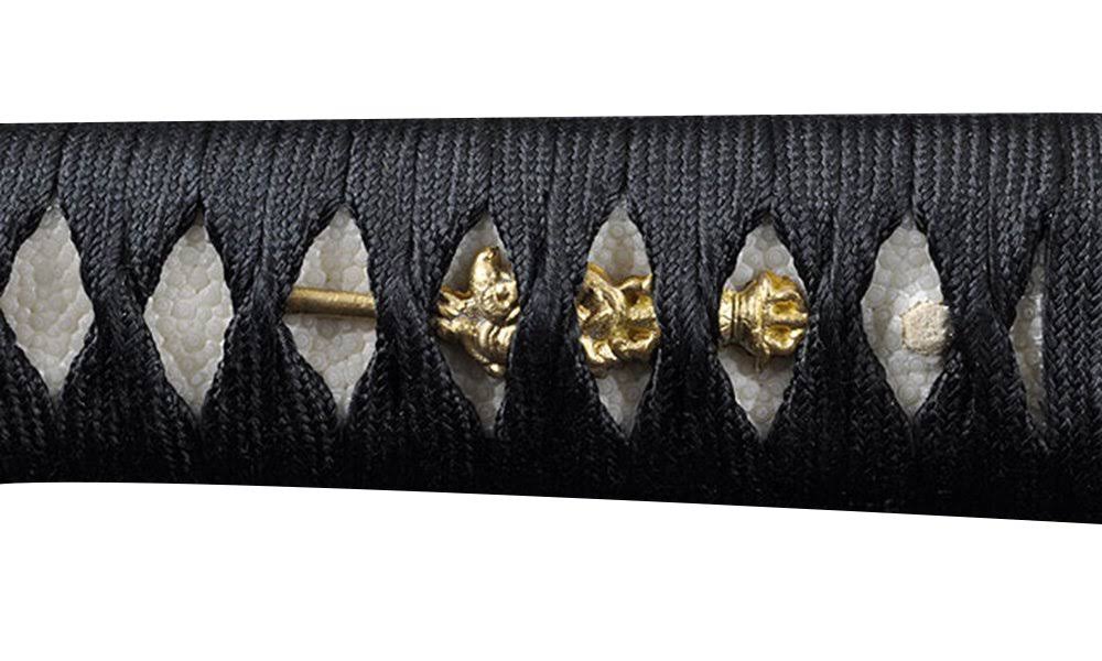 Black 1095 Carbon Steel Samurai Katana Sword Y9140
