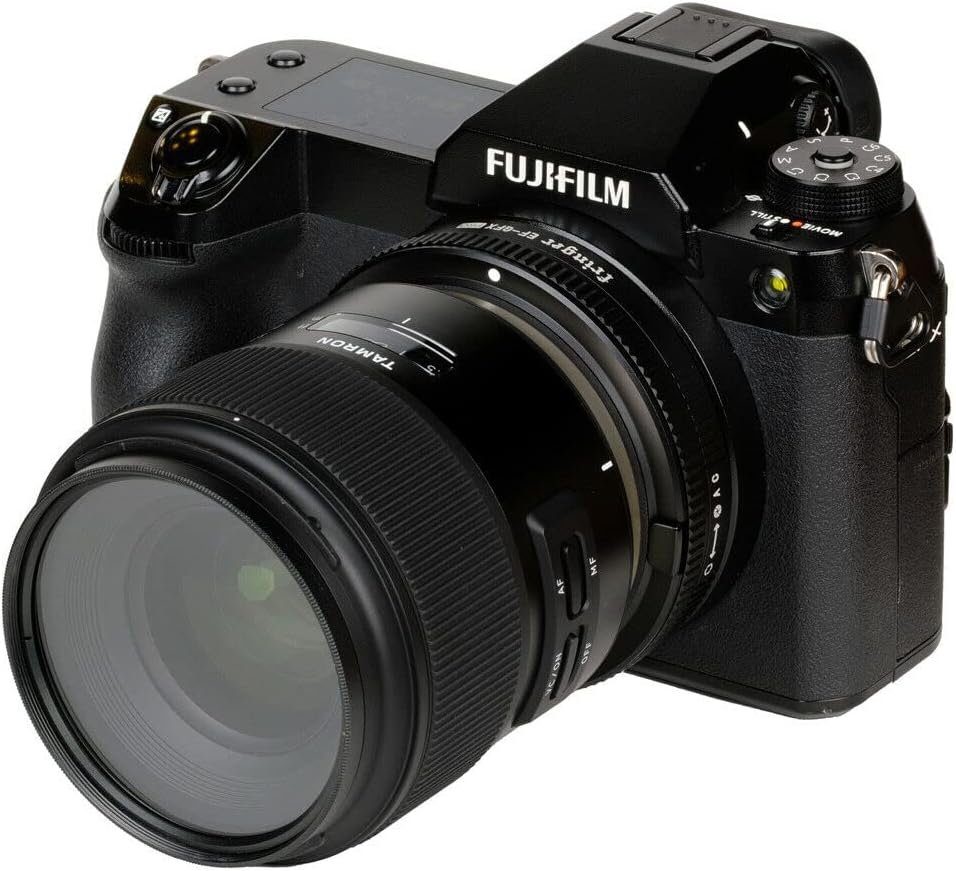 Auto Focus Lens Adapter for CAN0N EF EF-S Lens to Fuji GFX Camera J909