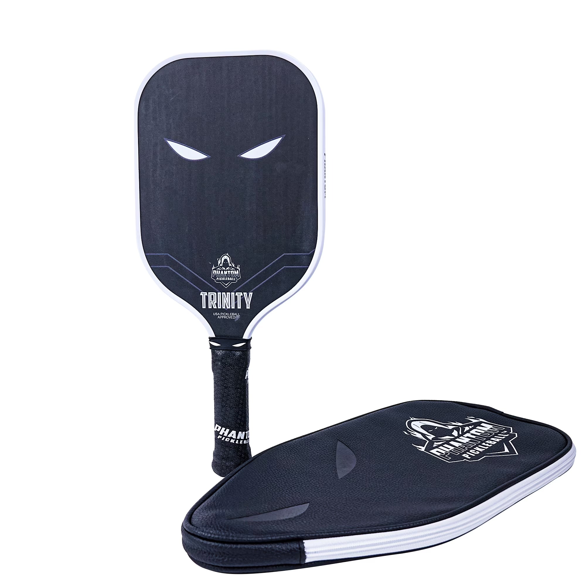 14mm T700 Raw Carbon Fiber Thermoformed Pickleball Paddle with Cover J165