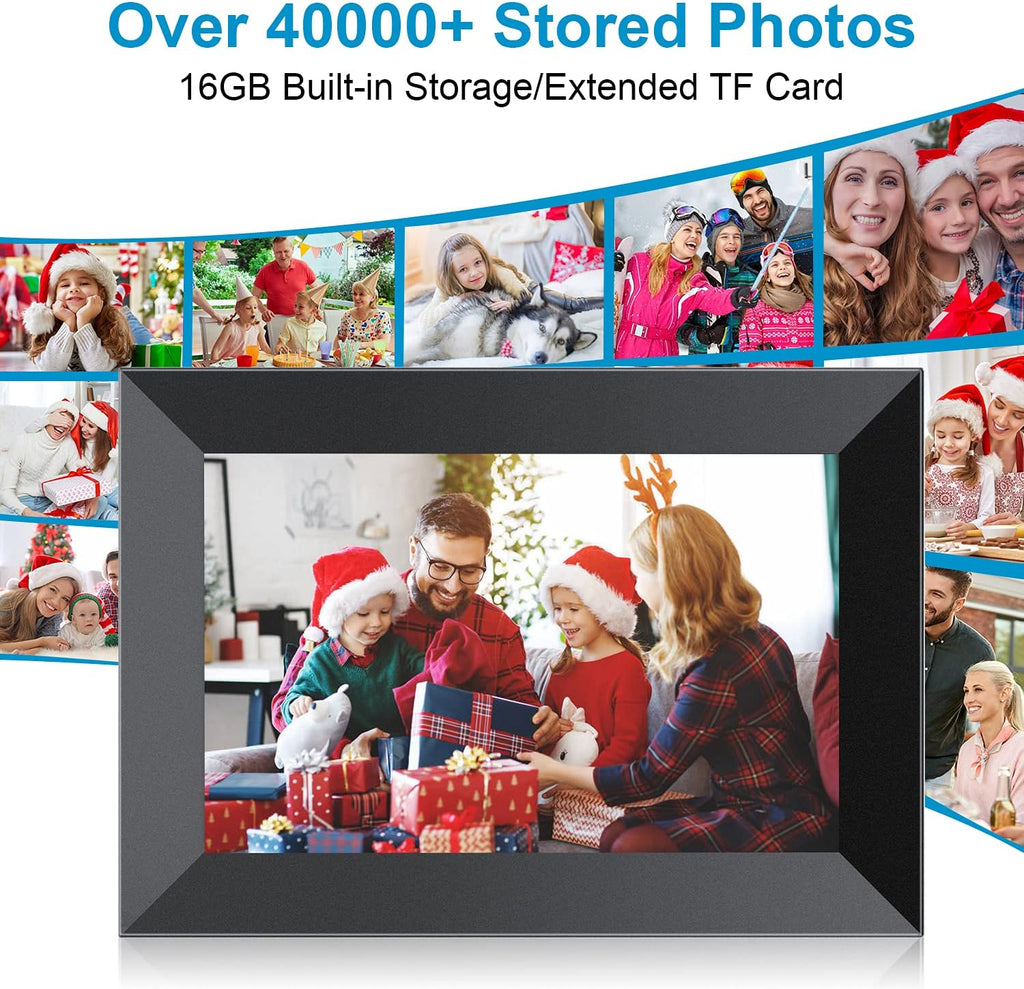 8 Inch Smart Digital Photo Frame with WiFi, IPS Touch Screen, 16GB Storage, Pack of 2 G457361
