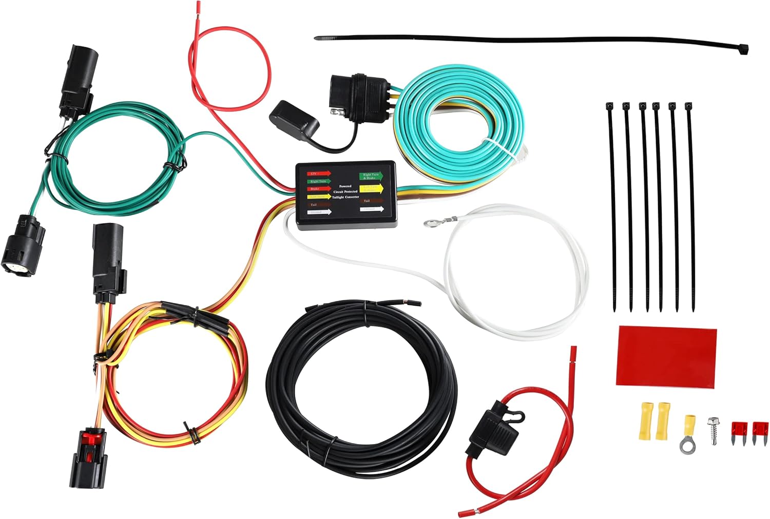 4 Way Flat Trailer Wiring Harness K8916