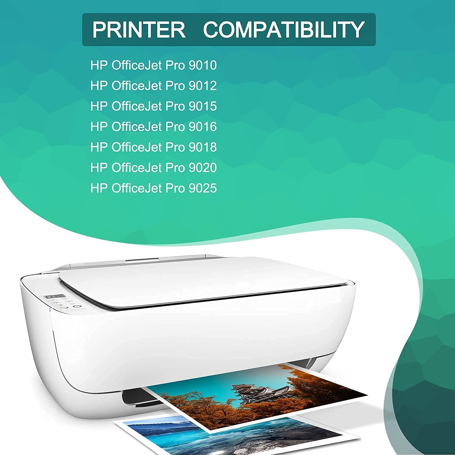 Remanufactured Ink Cartridge Pack of 2 for HP 962 XL Printer N97887