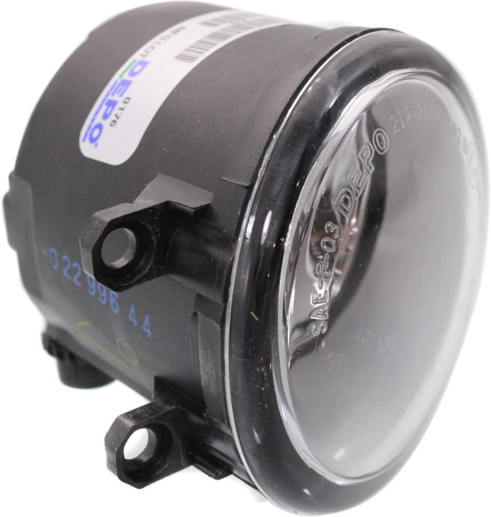 Fog Light Assembly Driver Side with Bulbs Pack of 2 K91939