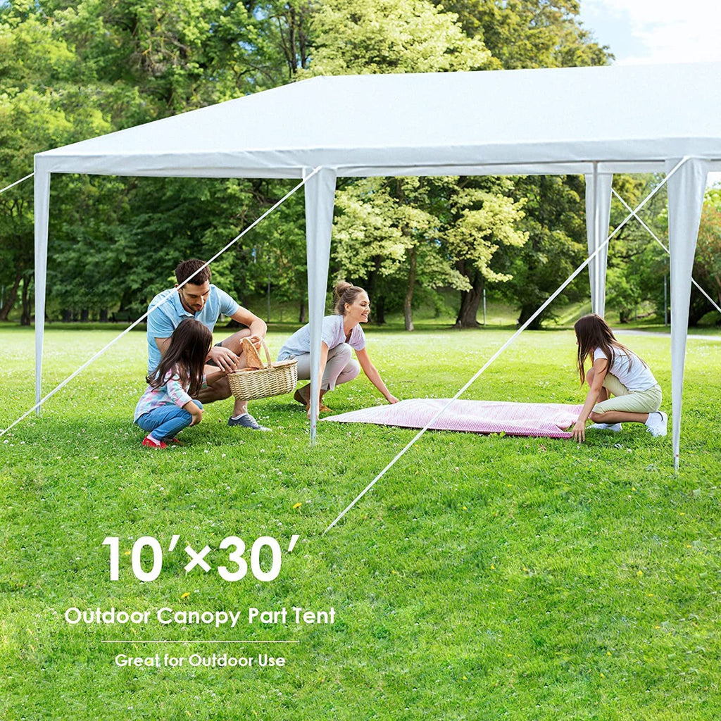 10'x30' Waterproof Canopy Tent with 8 Removable Sidewalls A50107