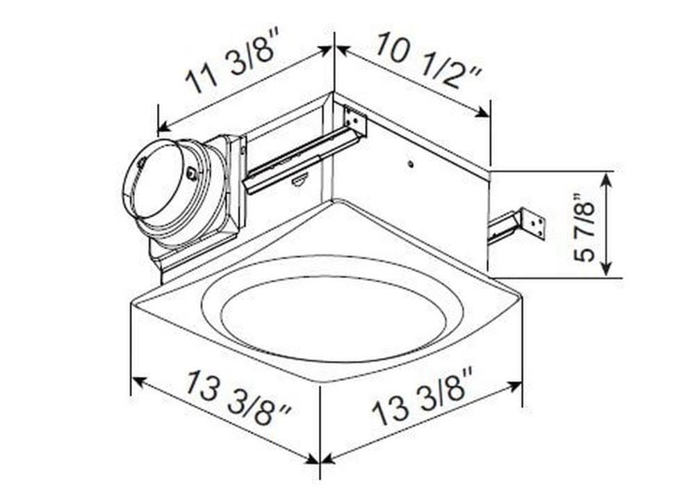 Oil Rubbed Bronze Bathroom Ventilation Fan X954