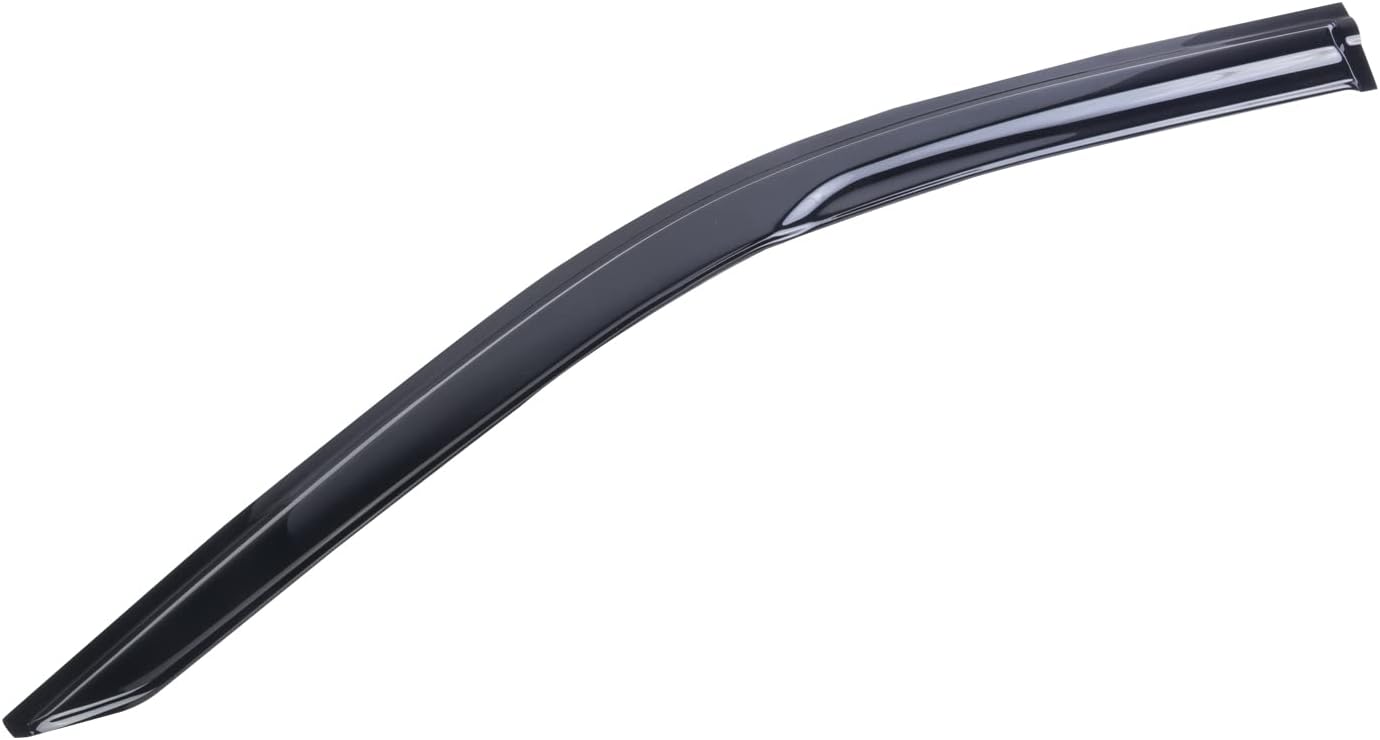 Vent Visor Side Window Deflector Pack of 2 Dark Tinted Acrylic I383