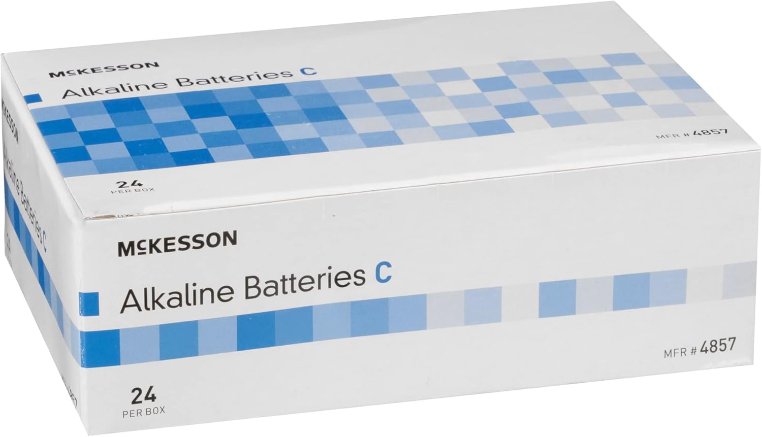 Alkaline Batteries, C Cell, 1.5V, 24 Count, 12 Packs, 288 Total H159
