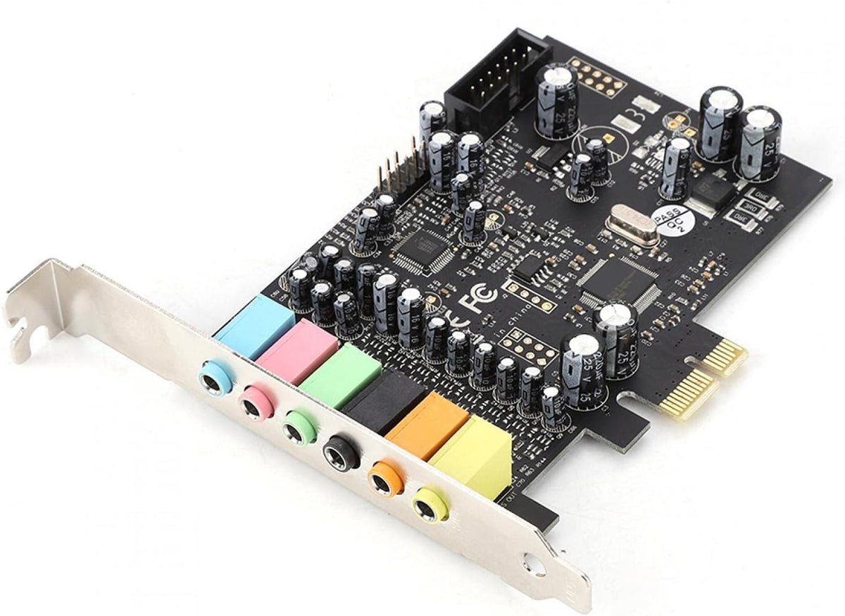 Black PCI-E 7.1 Sound Card G213