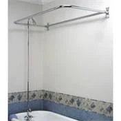Polished Chrome Rectangular Shower Unit N581848