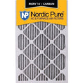 12 Pc Pleated MERV 10 Carbon AC Furnace Filters L26915