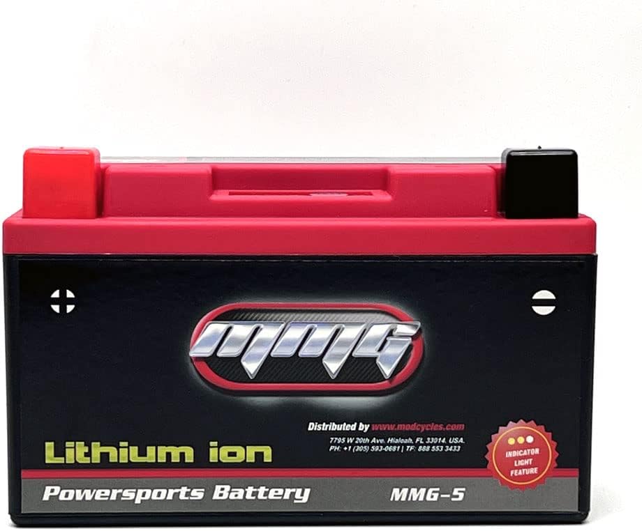Lithium Ion Sealed Powersports Battery 12V 280 CCA D598