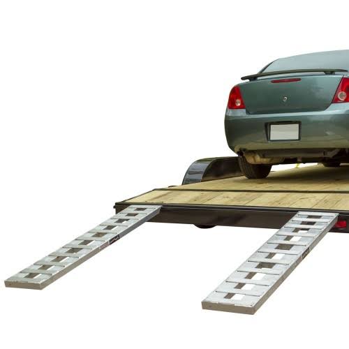 72x22 Aluminum Car Trailer Ramps W8730