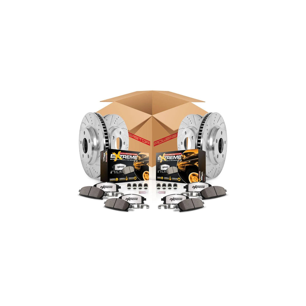 Front & Rear Z36 Truck and Tow Brake Kit F1210