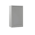 Assembled Wall Kitchen Cabinet in Heron Gray J9480
