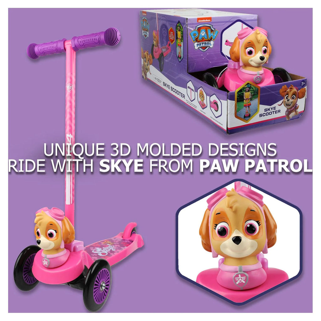 Pink 3 Wheel Scooter with Foot-Activated Brakes U496