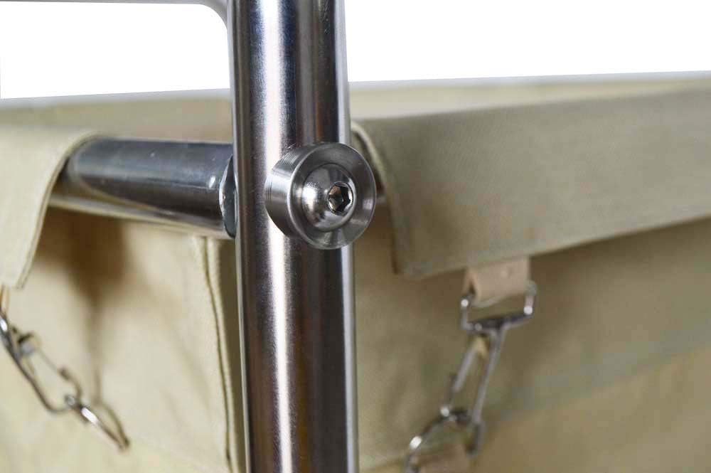 Heavy-Duty Laundry Trolley Cart with Removable Canvas Bag and Rolling Casters A1032