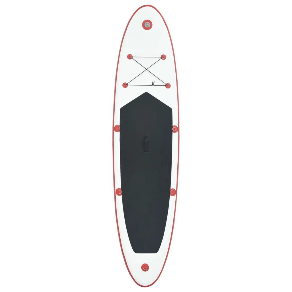 Inflatable Paddle Board Surfboard Red and White W244
