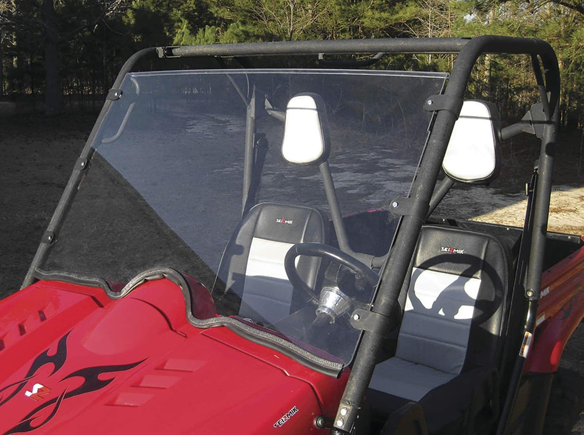 UV-Resistant Polycarbonate Full Windshield V523