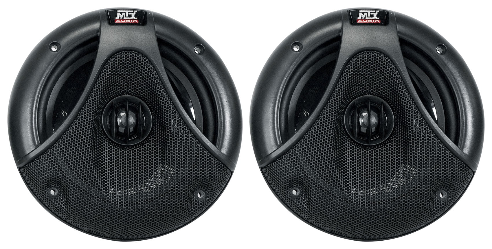 6.5" 150 Watt Silver Marine Boat Wakeboard Tower Speakers D407