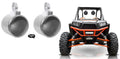 8" 360° Swivel Chrome Tower Speaker Pods B5668