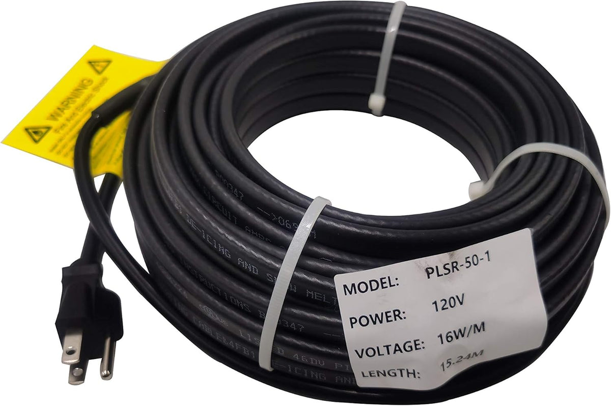 24-feet 120V Self Regulating Heating Cable B7637
