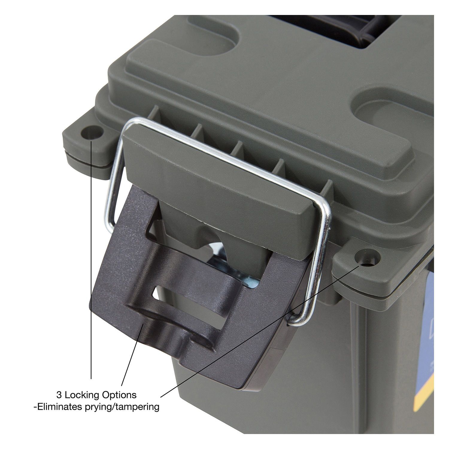Stackable Locking Plastic Ammo Storage Boxes X263