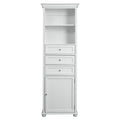 Linen Cabinet in White C728