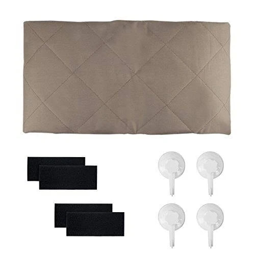 Tan Quilted Full-Size SUV Pet Cargo Liner J1068