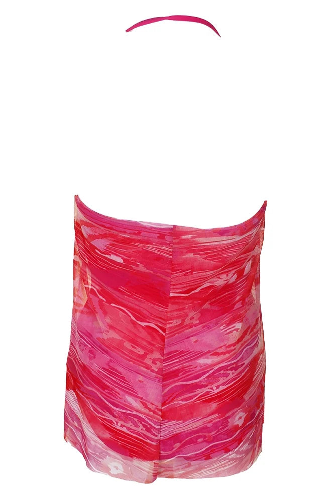 Coral One Piece Swimsuit R489