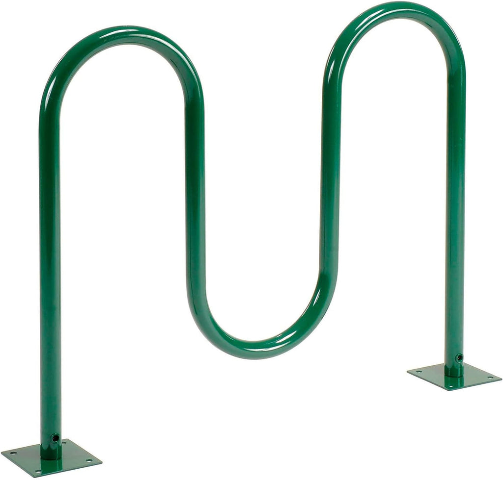 Green Flange Mount 5-Bike Capacity Bike Rack D492