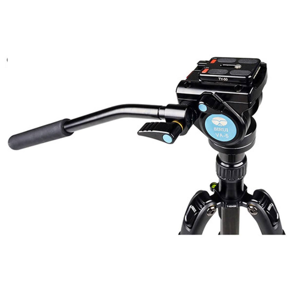 Carbon Fiber Tripod with Fluid Video Head, 13 lb Capacity T73519