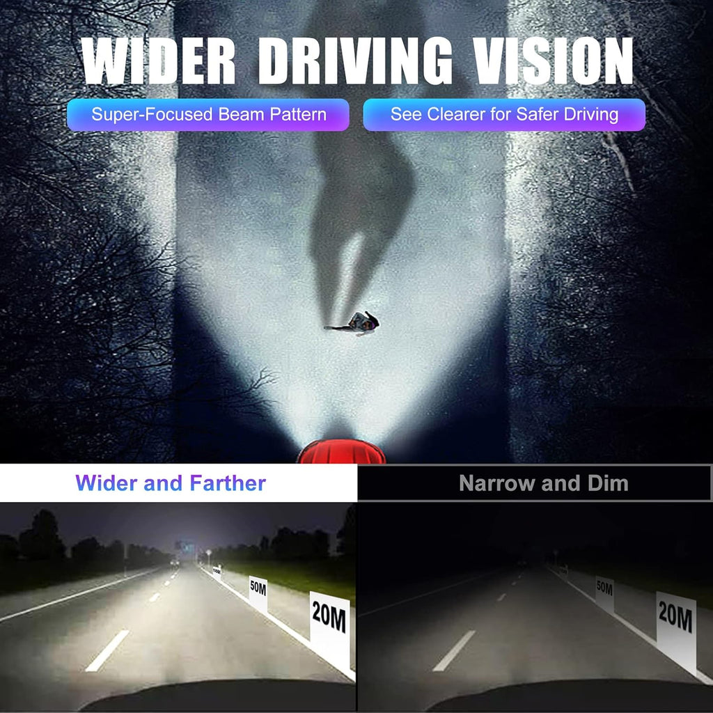 6000K Cool White LED Bulbs Pack of 2 T932