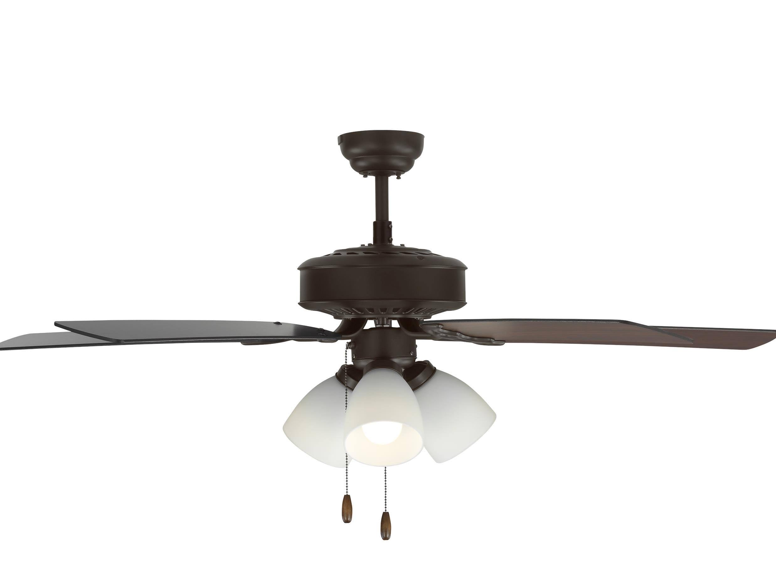 Chrome LED Ceiling Fan T6891