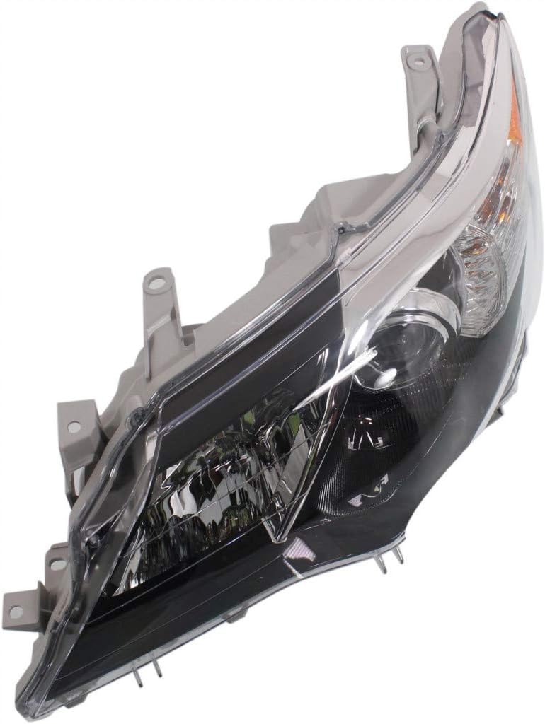 Toyota Camry Headlight Assembly 2012 2013 2014 Pair Halogen R448188