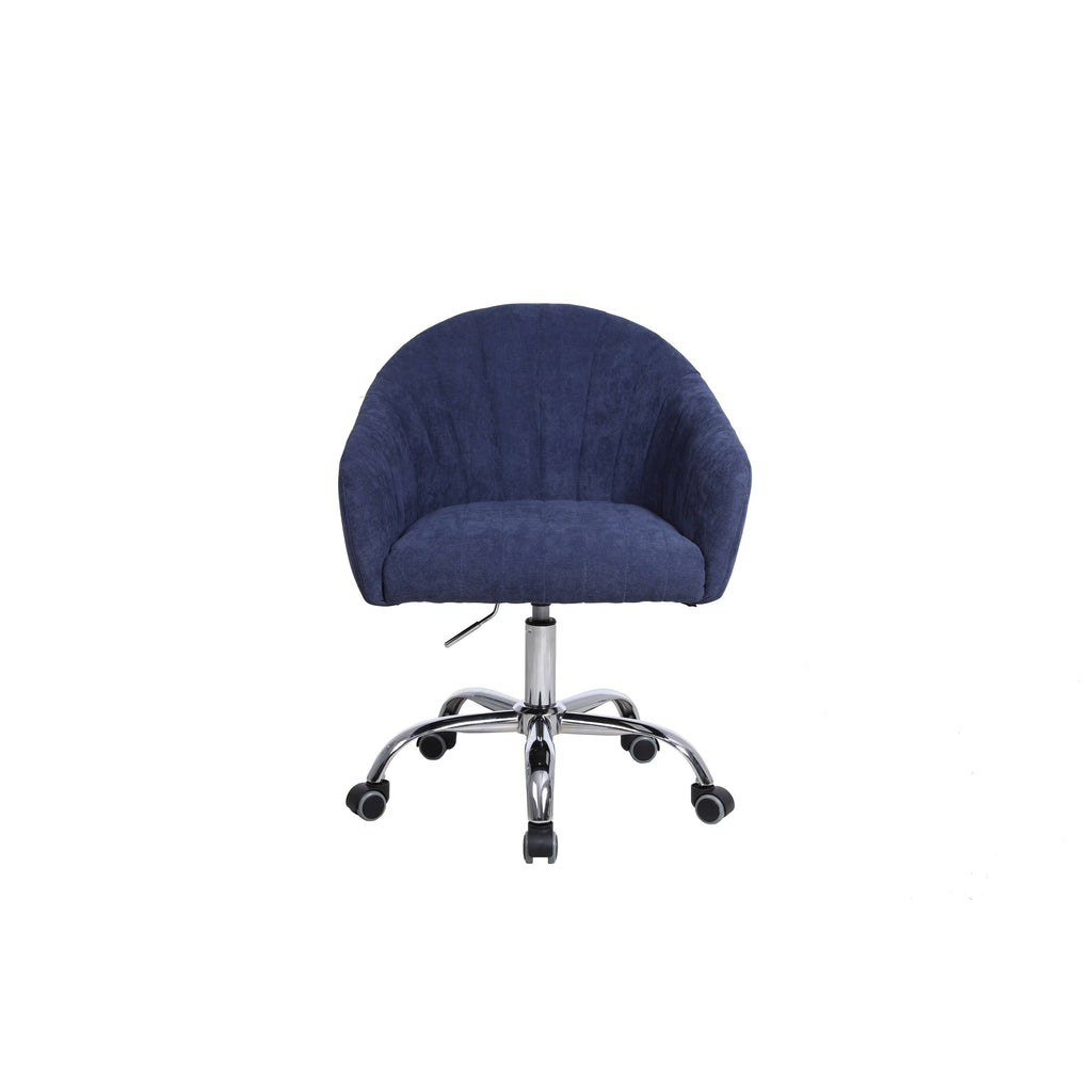 Camel Linen Upholstered Swivel Adjustable Height Task Chair Y587