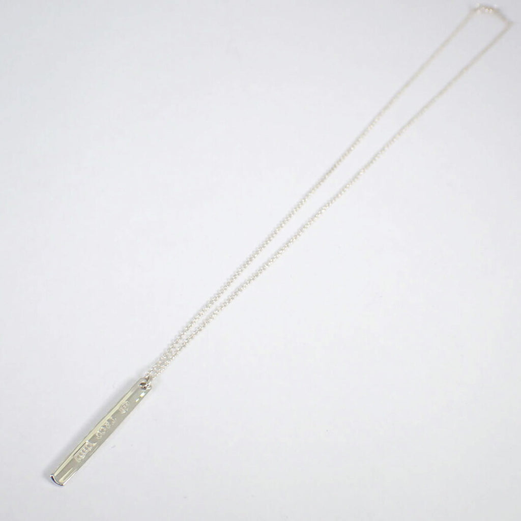 925 Silver Bar Pendant Necklace R848263
