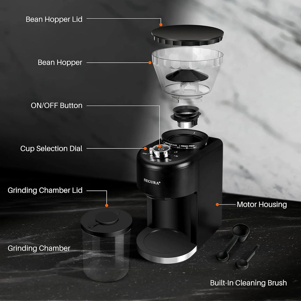Open Box Conical Burr Coffee Grinder X2133