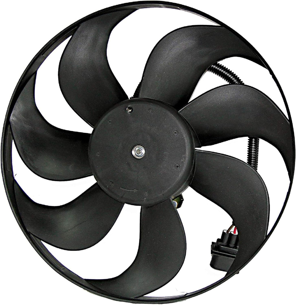 Left Driver Side Radiator Cooling Fan for Volkswagen Beetle, Pack of 2 K4763
