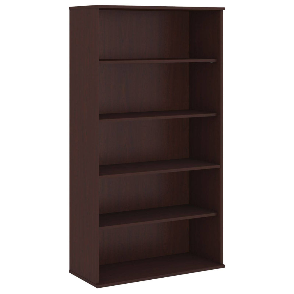 Natural Maple 5 Shelf Bookcase D390