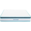 Queen Size White Hybrid Mattress I53904