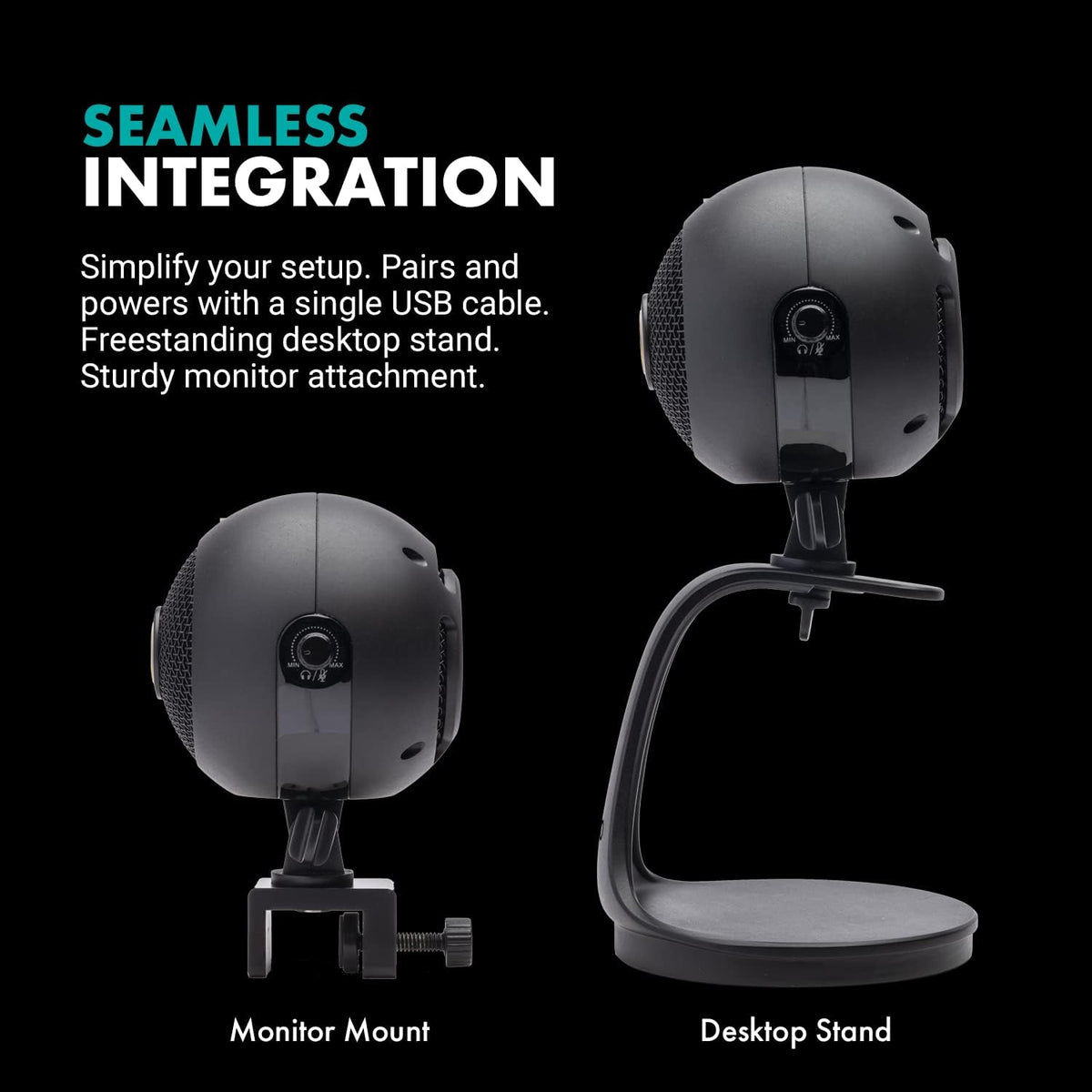 1080p HD Webcam and Condenser Microphone W6017