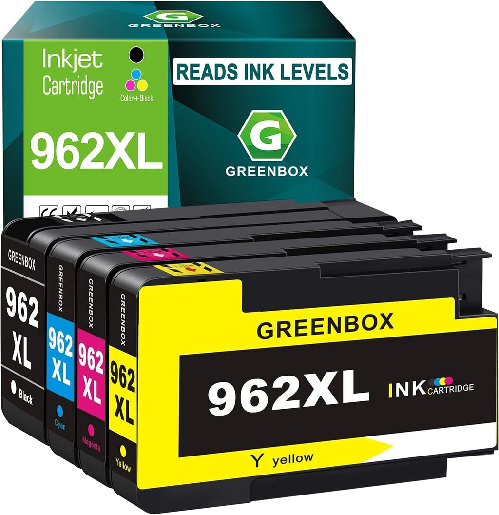 Remanufactured Ink Cartridge Pack of 2 for HP 962 XL Printer N97887