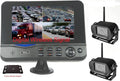 Digital Wireless Camera with 7 Monitor Quad-View and Adapter for RV C614
